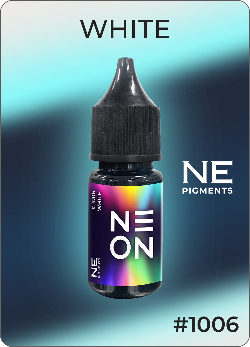 White Neon tattoo pigment #1006 NE Pigments