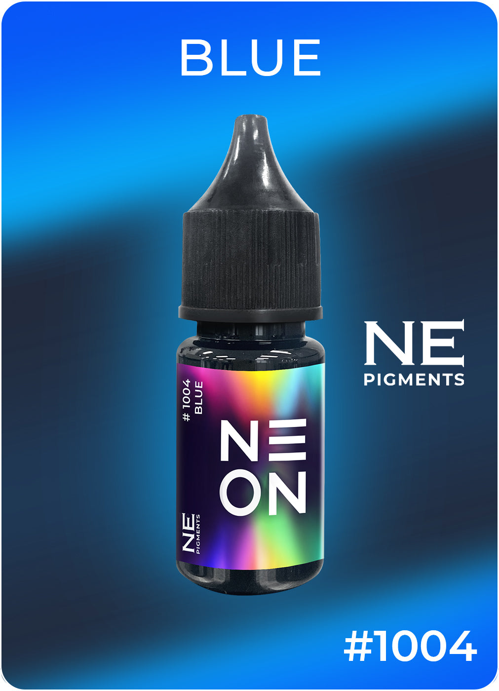 Blue Neon tattoo pigment #1004 NE Pigments