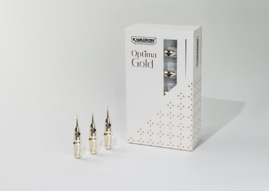 Kwadron Optima Gold Round Liner 1 / 0.25 mm Long Taper (20 pack)